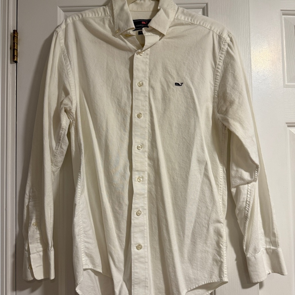 Vineyard Vines Men’s White Button Down Size S
